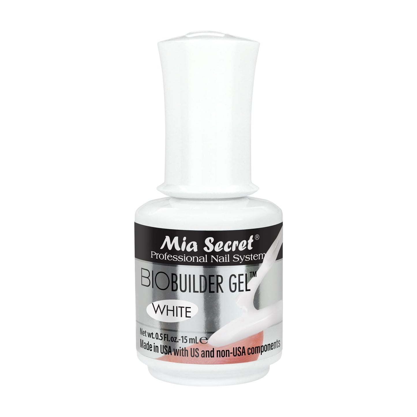 Mia Secret Bio Builder Gel - 0.5 fl oz. (White) Beauty & Personal Care Mia Secret