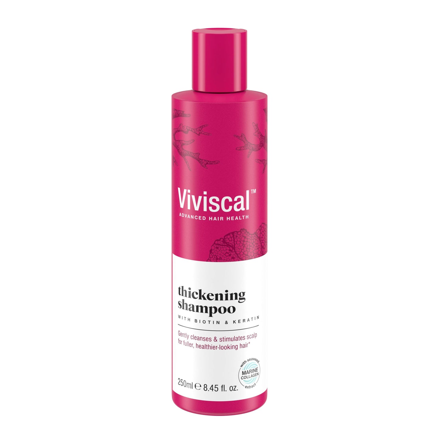 Viviscal Thickening Shampoo, Formulated With Biotin And Keratin, Fortified With Marine Collagen And Seaweed Extract, Strengthens And Reduces Breakage