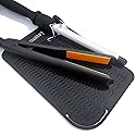 Large Heat Resistant Mat for Curling Irons, Hair Straightener, Flat Irons and Hair Styling Tools 11" x 7.5", Grey