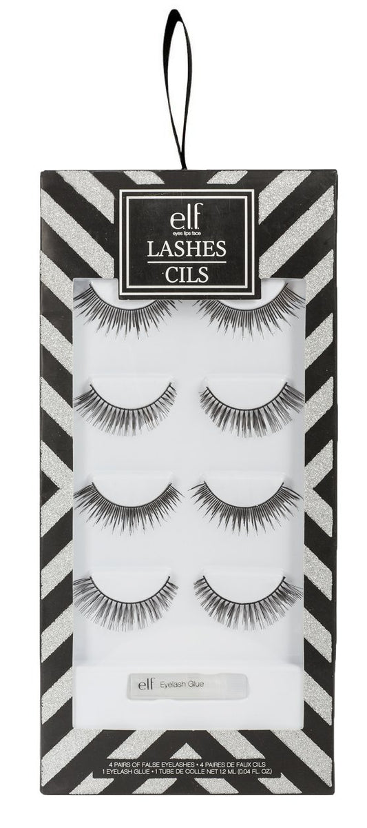 e.l.f. 4 Piece Eyelash Beauty & Personal Care e.l.f.