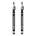 IZME New York JUMBO EYELINER PENCIL TWIN PACK, 2 Pencils / 5.0 g Each, Black