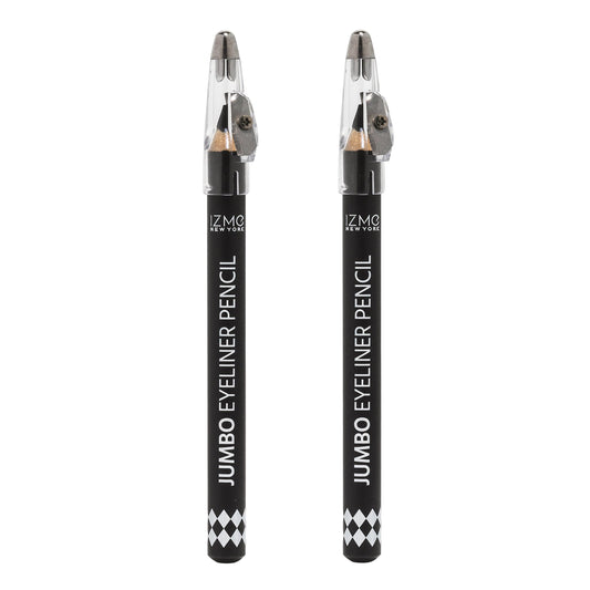 IZME New York JUMBO EYELINER PENCIL TWIN PACK, 2 Pencils / 5.0 g Each, Black