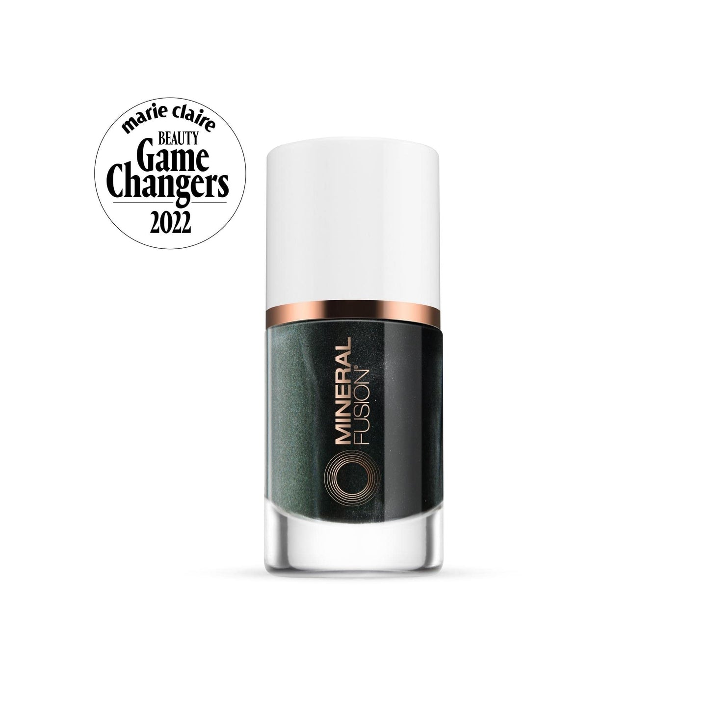 Mineral Fusion Nail Polish, Dark Forest Green, Smoke & Mirrors Smoke & Mirrors 0.33 Fl Oz (Pack of 1) Beauty & Personal Care Mineral Fusion