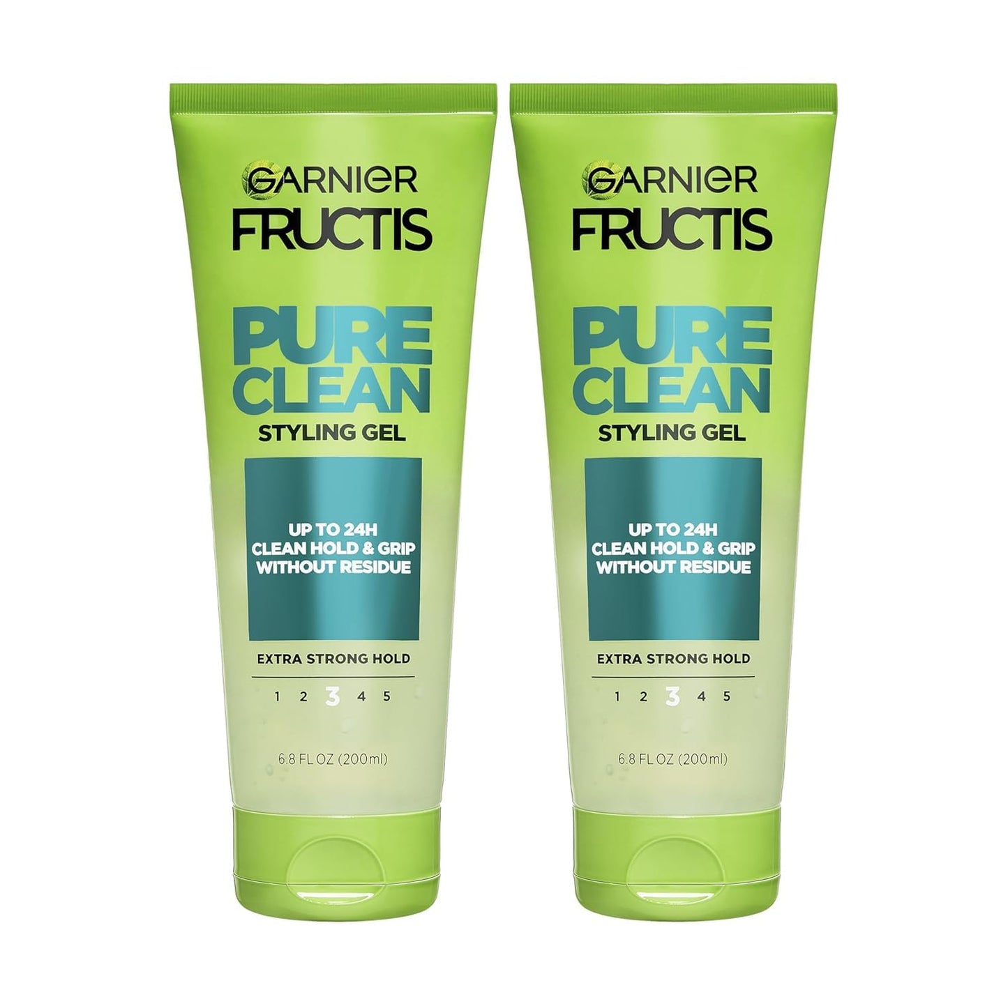 Garnier Fructis Style Pure Clean Styling Gel 6.8 Fl Oz (2 Pack Packaging May Vary)