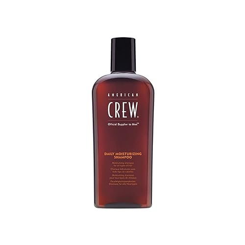 Men's Shampoo by American Crew, Moisturizing Shampoo for Oily Hair, 8.4 Fl Oz