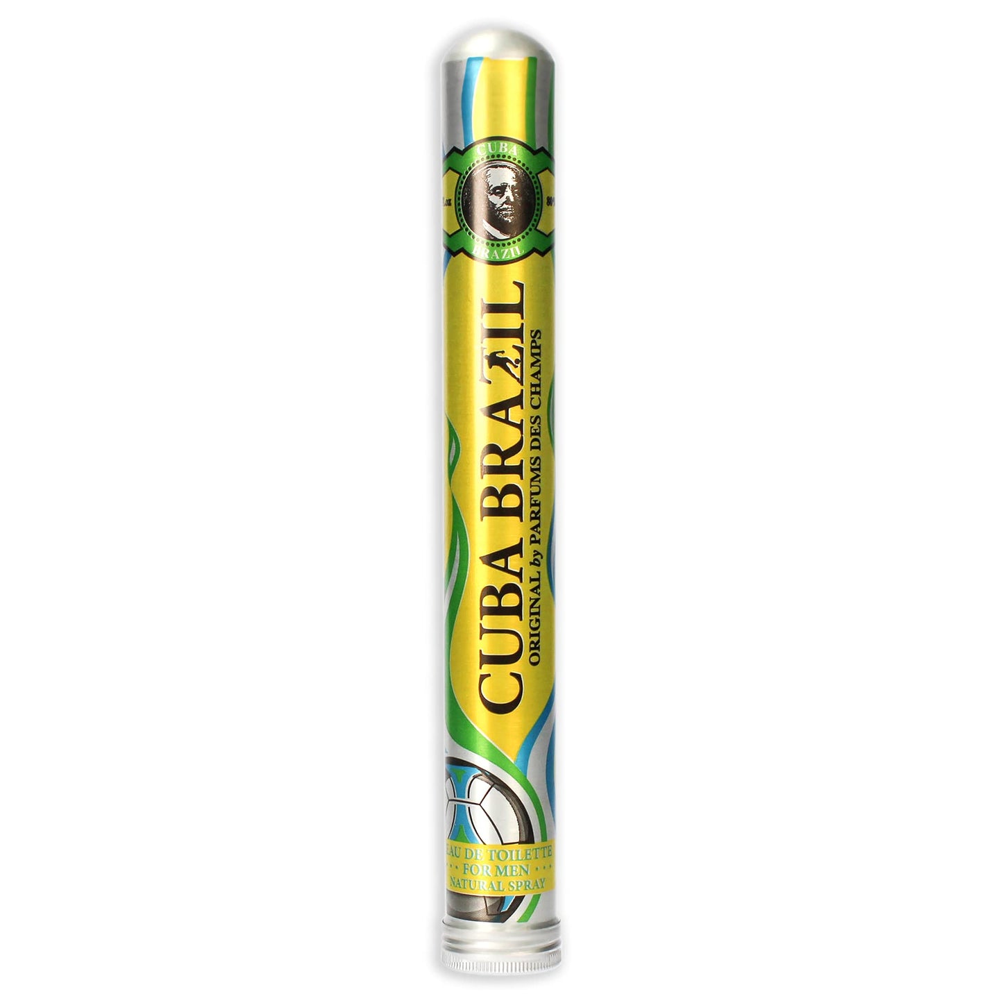 Cuba Brazil Men Eau-De-Toilette Spray by Cuba, 1.17 Ounce