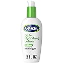 Cetaphil Daily Hydrating Lotion for Face, With Hyaluronic Acid, 3 fl oz, Lasting 24 Hour Hydration, for Combination Skin, No Added Fragrance