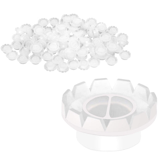 Fenshine 300 PCS Eyelashes Extension Volume Lashes Fan Quick Blossom Cups Lash Glue Holder and Lash Organizer Supplies Tools for Eyelash Extension