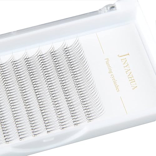 2d Volume Eyelash Extensions Premade Fans Eyelashes Short Stem 0.10mm Thickness C/D Curl 8-14mm Super Soft Handmade Fans Lashes Extensions…