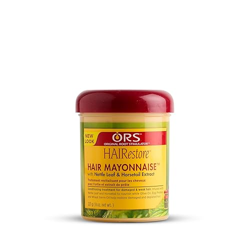 ORS HAIRestore Hair Mayonnaise with Netle Leaf & Horsetail Extract for Damage Hair 8 Ounces