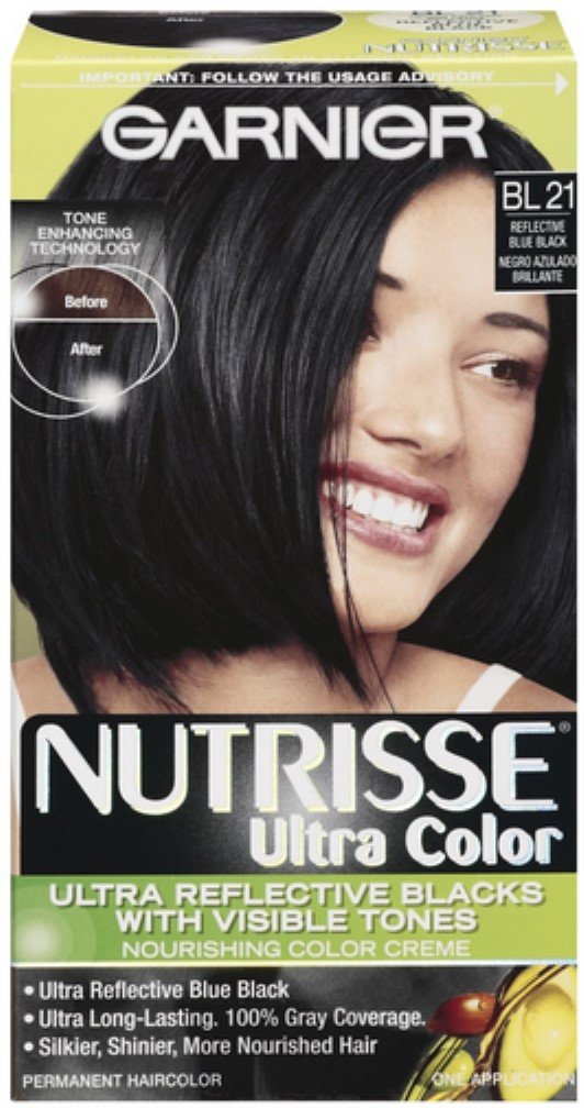 Nutrisse Ultra Color Nourishing Color Creme, BL21 Reflective Blue Black 1 Each (Pack of 3)