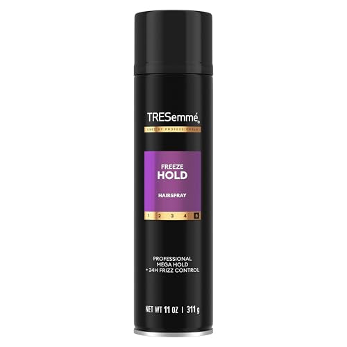 TRESemmé Hairspray Freeze Hold for 24-Hour Frizz Control and All-Day Humidity Resistance 11 Fl Oz