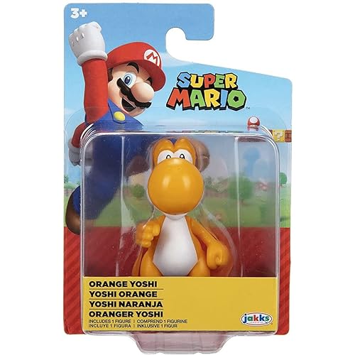 jakks Super Mario Orange Yoshi