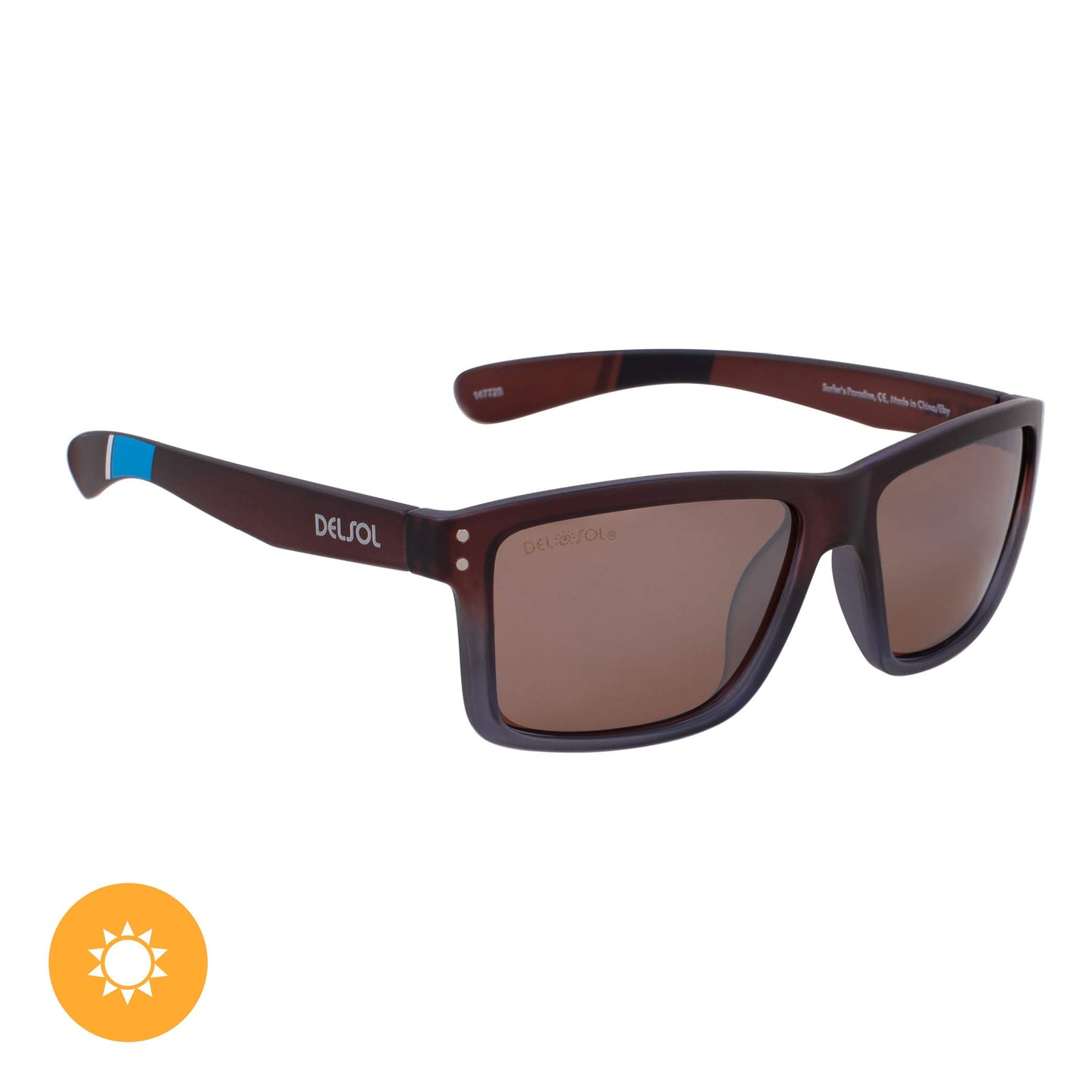 Del Sol Solize Color-Changing Sunglasses, 100% UVA and UVB Blocking Protection