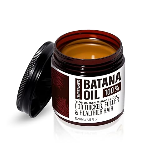 Organic Batana Oil for Hair Growth & Repair | 100% Pure, Unrefined Hair Treatment | Strengthens, Moisturizes, Reduces Hair Fall | 4.15 oz