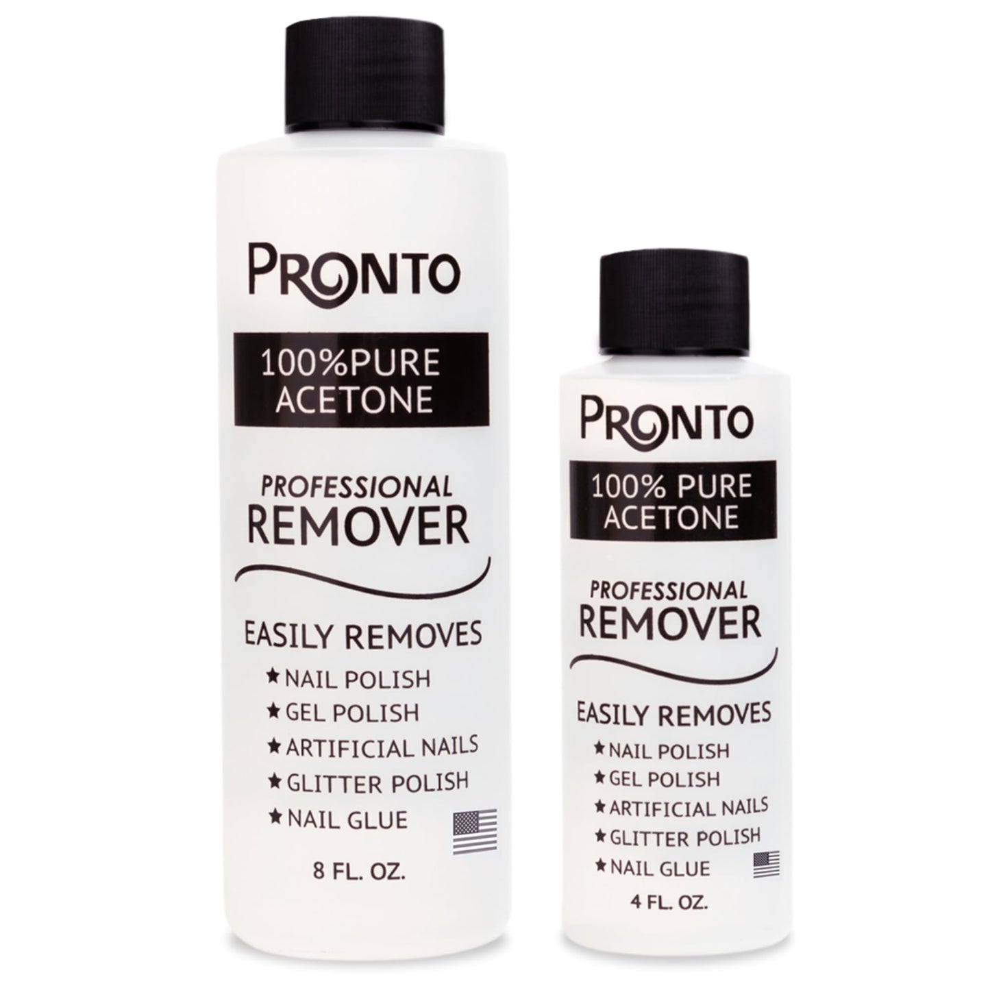Pronto 100% Acetone Gel Nail Polish Remover - Gel Polish Remover for Nails | Acetone Nail Polish Remover & Acrylic Nail Remover for Removal of Glue