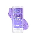 Waterproof St. Patrick’s Day Green/Purple Hair & Face Glitter Stick | Sparkling Gold Body Glitter Gel | Festival Rave Accessories for Women & Kids