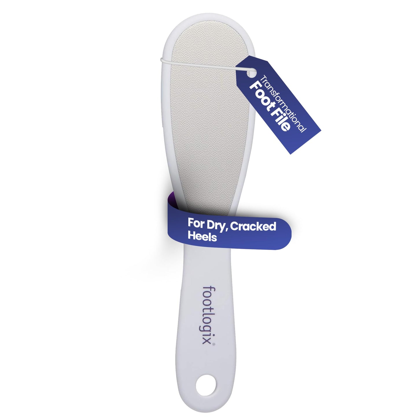 Foot Care Callus Softener - Footlogix Callus Softener Spray & Double Sided Foot File Set for Dry, Rough, Cracked Heel - Feet Exfoliator & Scrubber