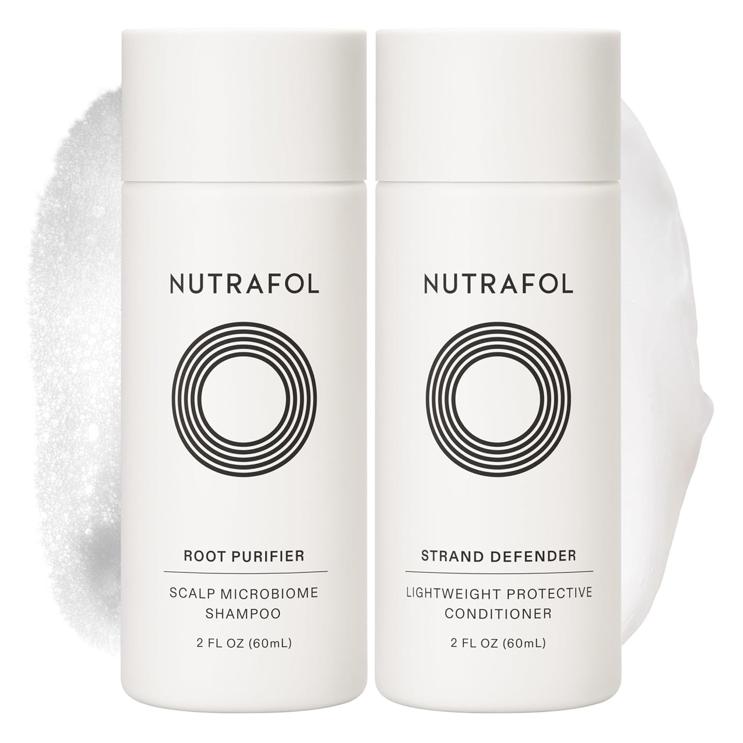 Nutrafol Shampoo and Conditioner, Full of Strength Gift Set in Travel Size, Cleanse and Protect Hair and Scalp, Improves Hair Volume, Strength Beauty and Personal Care Nutrafol