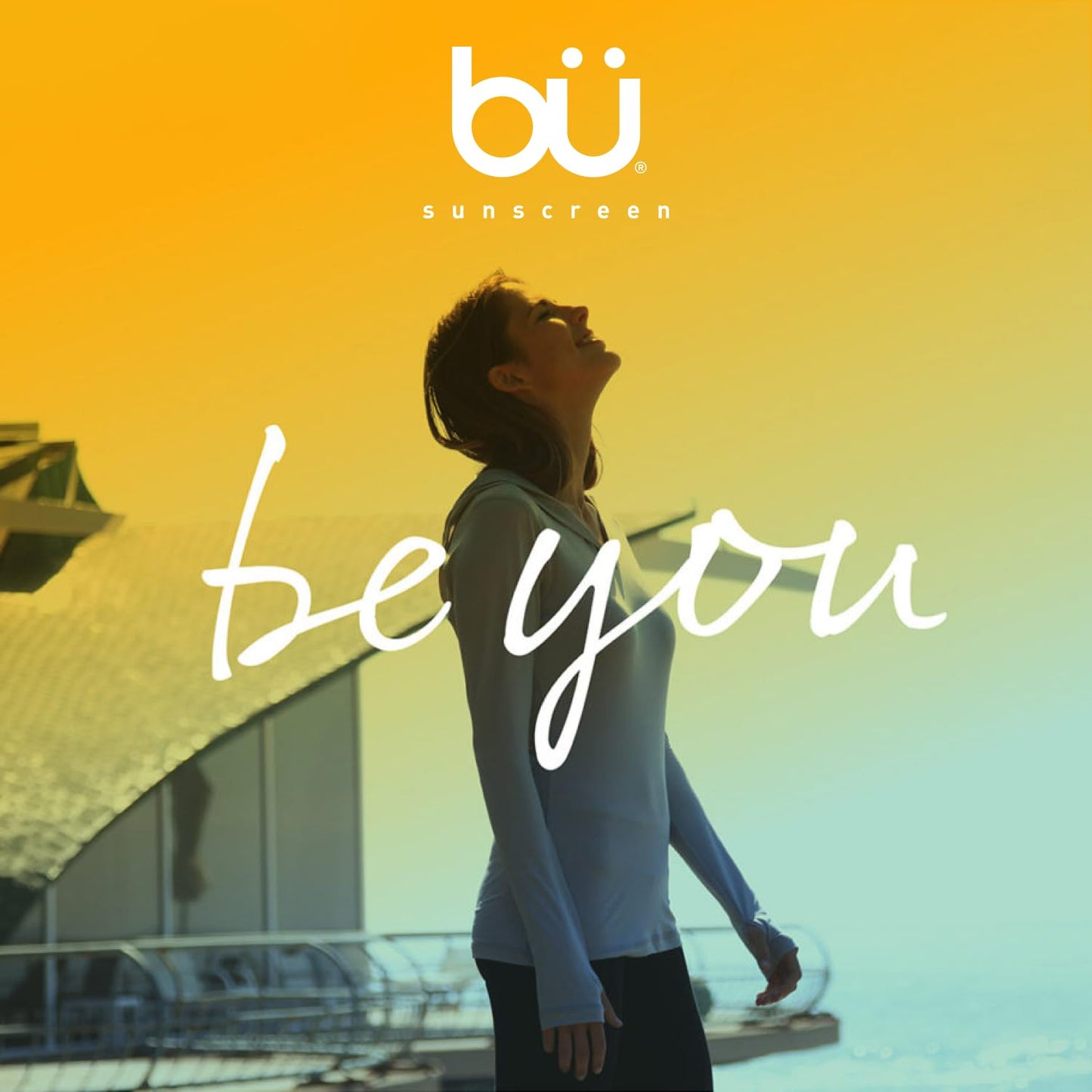 BU SPF 50 Sunscreen Spray 3.3 oz – Face & Body Sunblock for Sensitive Skin, Fragrance-Free, Clear, Non-Greasy, Water-Resistant Protection