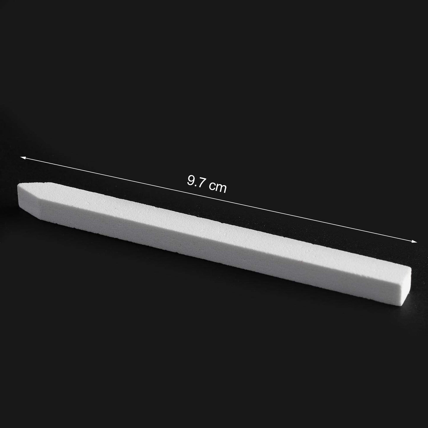 18 Pcs Nail File Pumice Stone Cuticle Pusher Nail Art Pedicure & Manicure Tools (White)