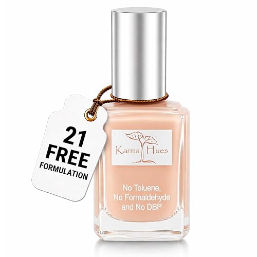 Karma Organic Natural Nail Polish-Non-Toxic Nail Art, Vegan and Cruelty-Free Nail Paint (Sand Between My Toes) Beauty & Personal Care karma organic