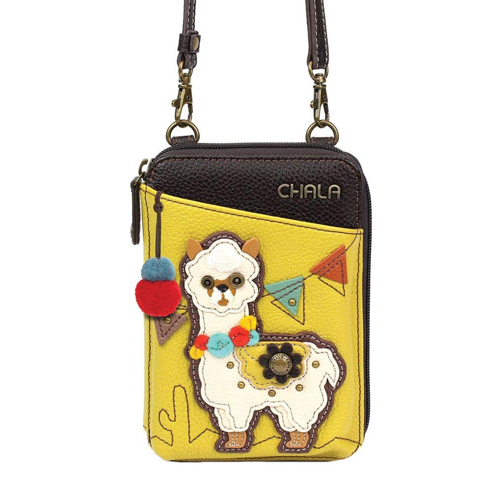 Chala Llama Wallet Crossbody Handbag - Convertable Strap