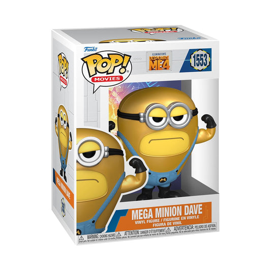 Funko POP! Movies: Despicable Me 4 - Super Dave - Despicable Me: Minions - Collectable Vinyl Figure - Gift Idea - Official Merchandise - for Kids…