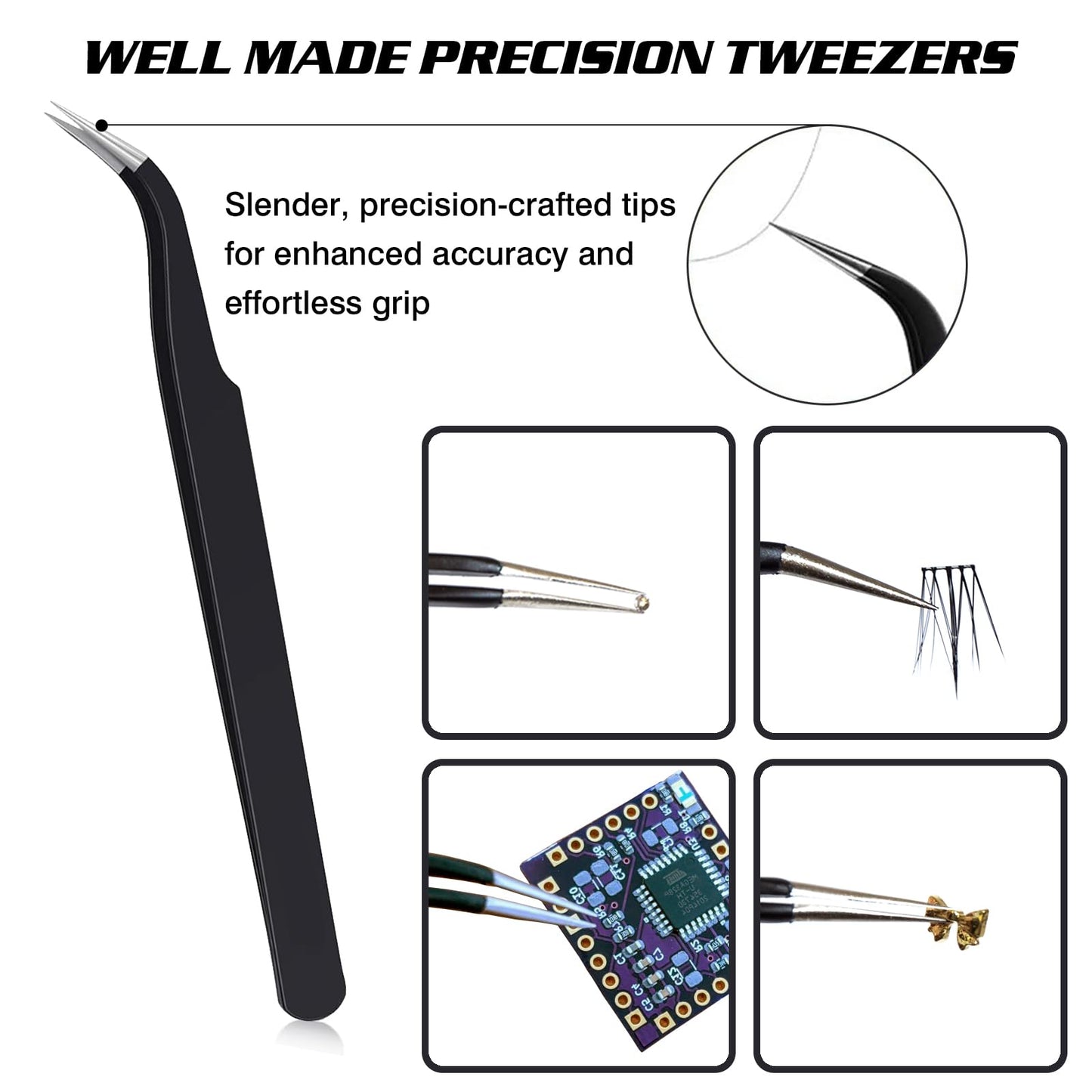 VANALIA Rhinestone Picker Tool, 2 Bedazzling Pen, 6 Extra Wax Tips&Tweezer Beauty and Personal Care VANALIA