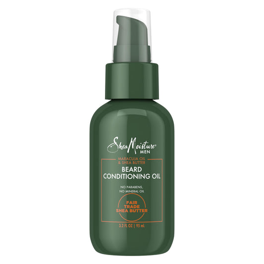 SheaMoisture Beard Conditioning Oil for a Full Beard Maracuja Oil and Shea Butter to Moisturize and Soften 3.2 oz Beauty and Personal Care Shea Moisture Default Title