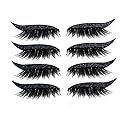 ICRPSTU 4 Pair Reusable Eyeliner and Eyelash Stickers,7 Color Waterproof Eye Shadow Template, Eyeliner Stencil Pads for The Perfect Winged Tip…