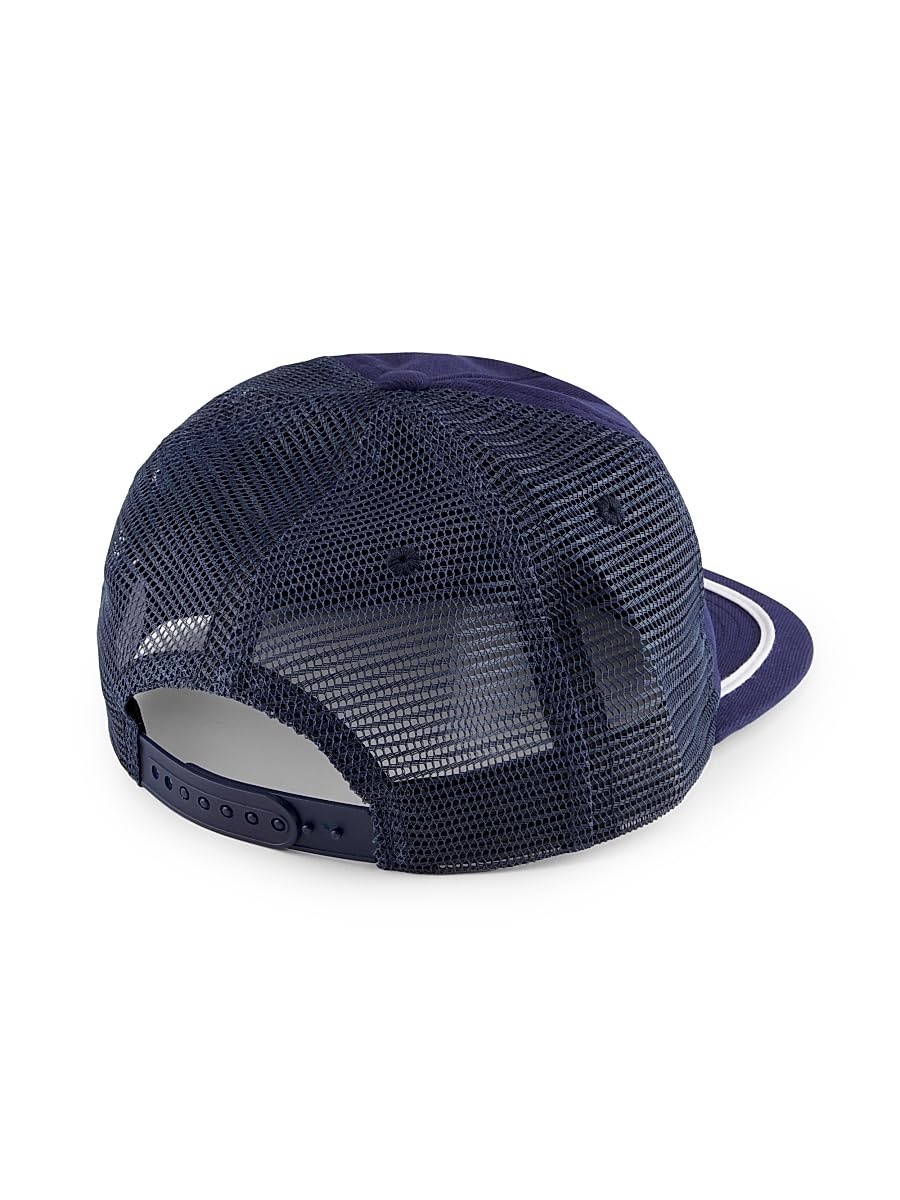 Rhude, Logo Trucker Hat, Navy White