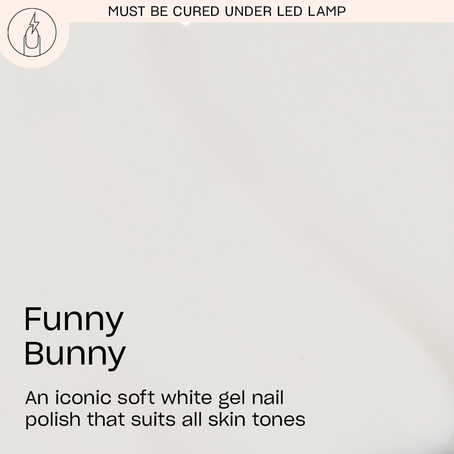 OPI GelColor Funny Bunny | Sheer Soft White Crème LED Cure Gel Nail Polish | Salon-Quality Shine, Long-Lasting Wear | Vegan & HEMA Free | 0.5 Fl Oz Beauty and Personal Care OPI