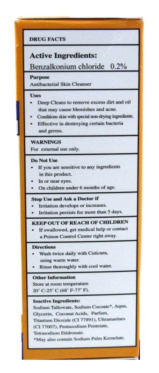 Cuticura Original Medicated Soap Bath Size 5.25 Ounce