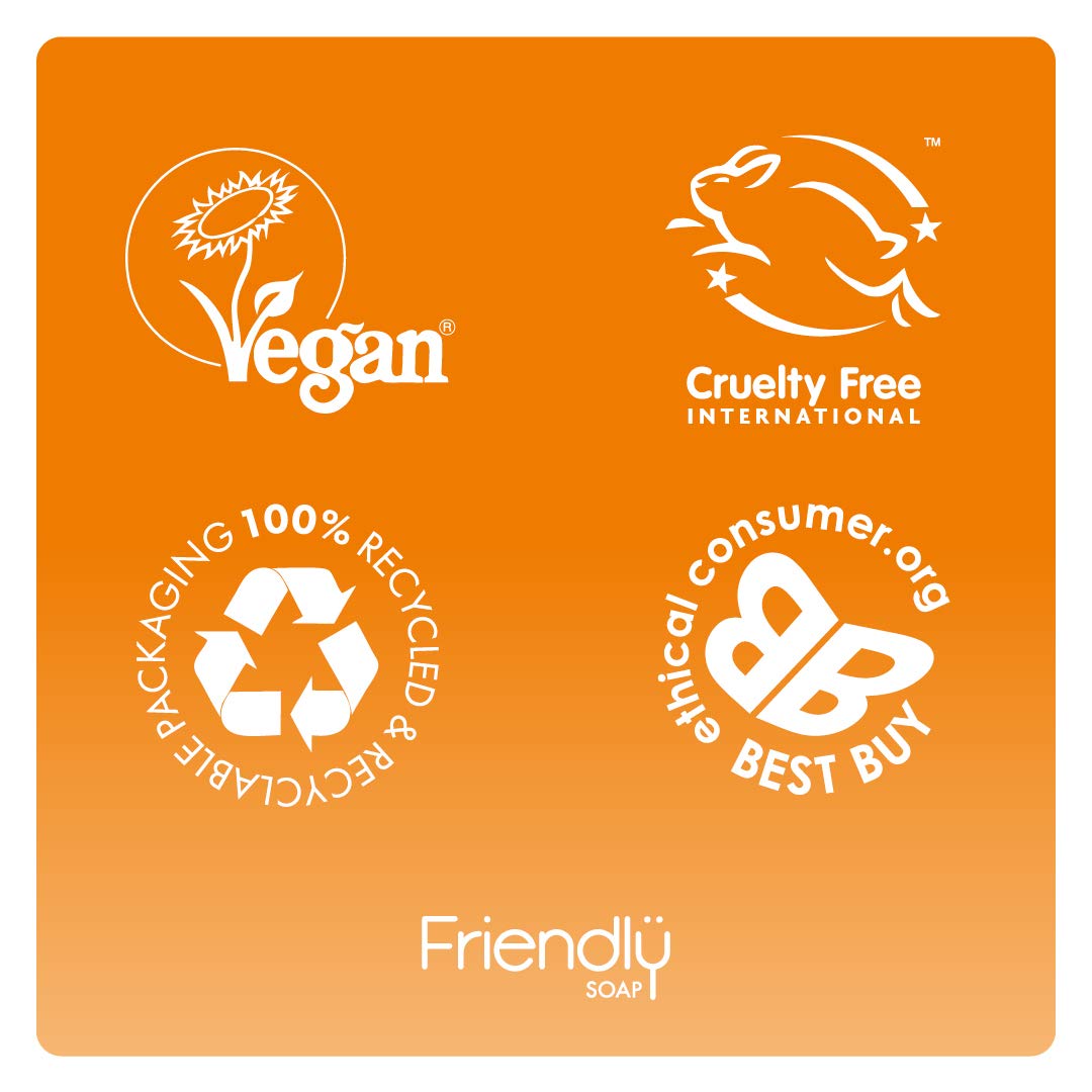 FRIENDLY SOAP Orange Grapefruit Soap Bar, 95 GR