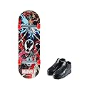 Hot Wheels Skate Vehículo de Juguete Patineta Marvel con Tenis