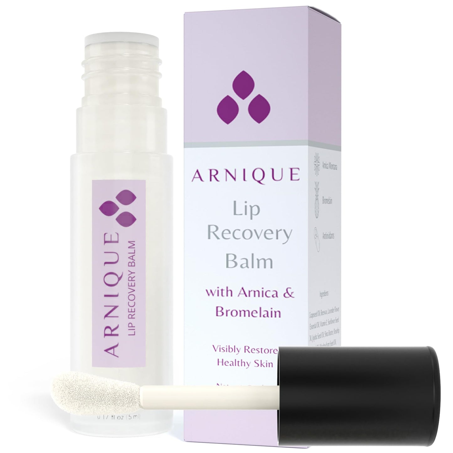 Arnique Arnica Lip Balm - Lip Filler Aftercare Balm with Arnica Montana and Bromelain, Soothing Topical Masque for Lip Flip, Injections, and Cosmetic