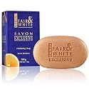 FAIR & WHITE Exclusive Exfoliating Soap - 7 oz / 200 g - Skin Brightening Bar, Moisturizing Soap for Uneven Skin Tone, with Vitamin C and Shea Butter