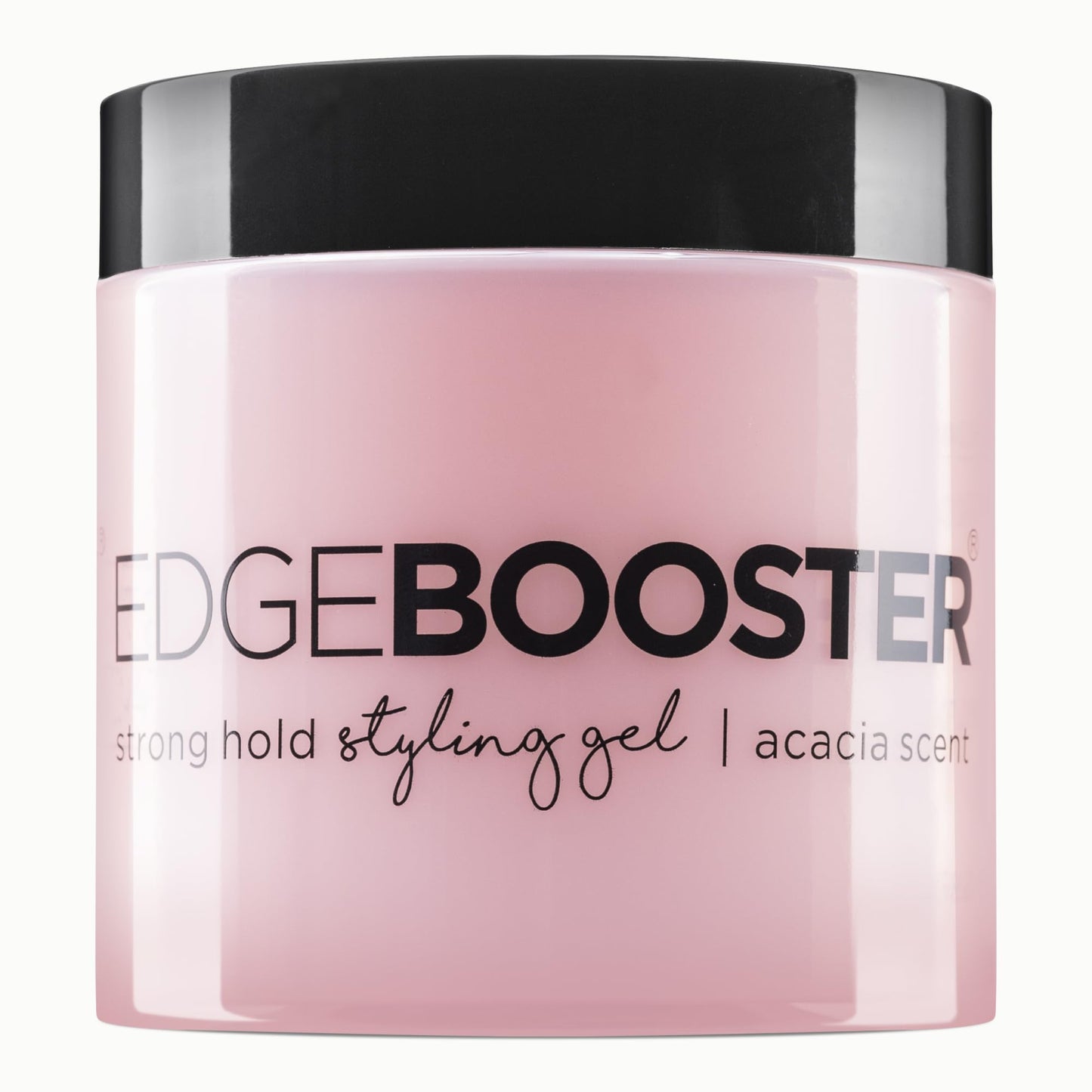 Style Factor EDGE BOOSTER® Strong Hold Styling Gel | Alcohol-Free Hair Gel with Camellia Sinensis Seed Oil for Curly, Wavy & Sleek Styles | Frizz