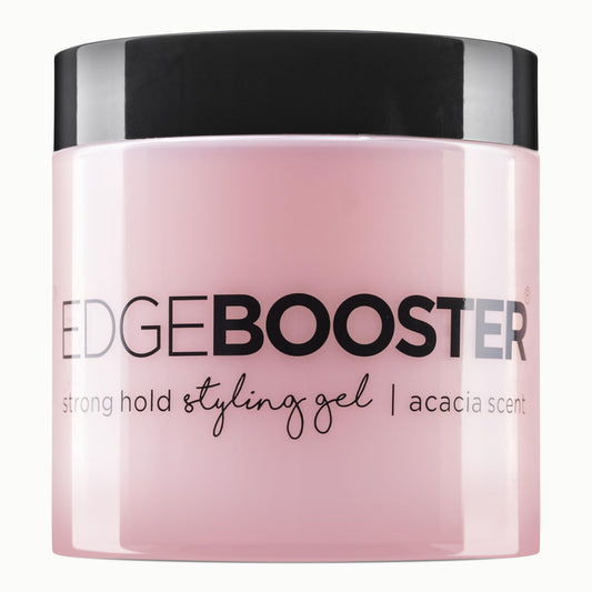 Style Factor EDGE BOOSTER® Strong Hold Styling Gel | Alcohol-Free Hair Gel with Camellia Sinensis Seed Oil for Curly, Wavy & Sleek Styles | Frizz