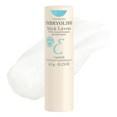 Embryolisse Protective Repair Lip Balm. Shea Butter Care for Hydration and Protection of Chapped and Dry Lips, 0.15 oz.