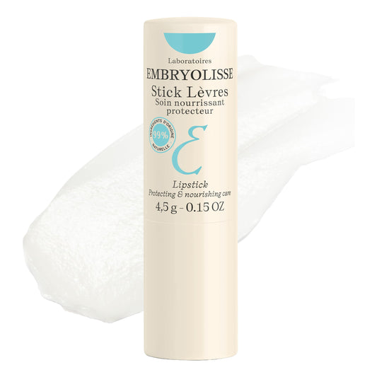 Embryolisse Protective Repair Lip Balm. Shea Butter Care for Hydration and Protection of Chapped and Dry Lips, 0.15 oz.