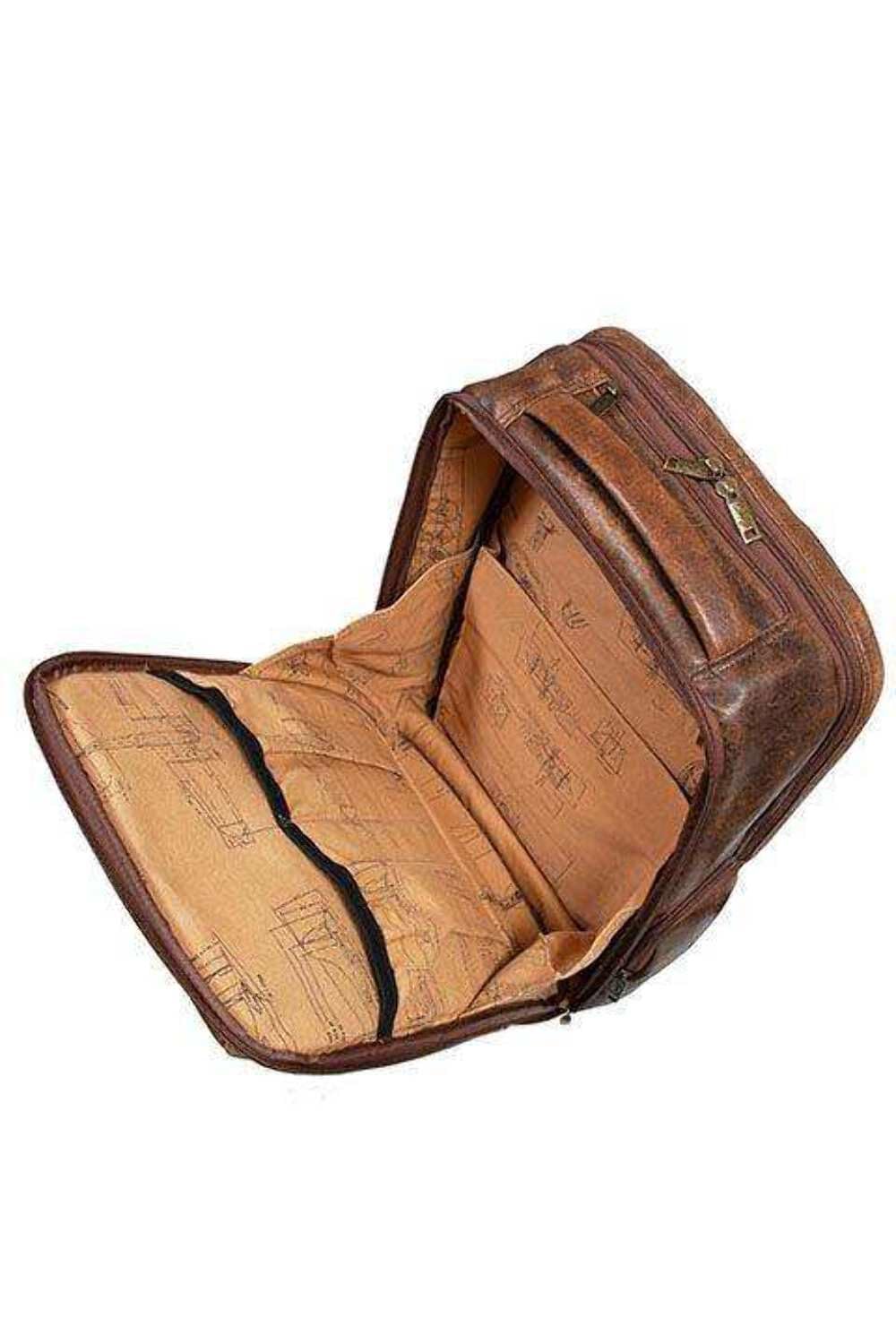 Scully Unisex Leather Front Flap Backpack - 605-10-29 One Size