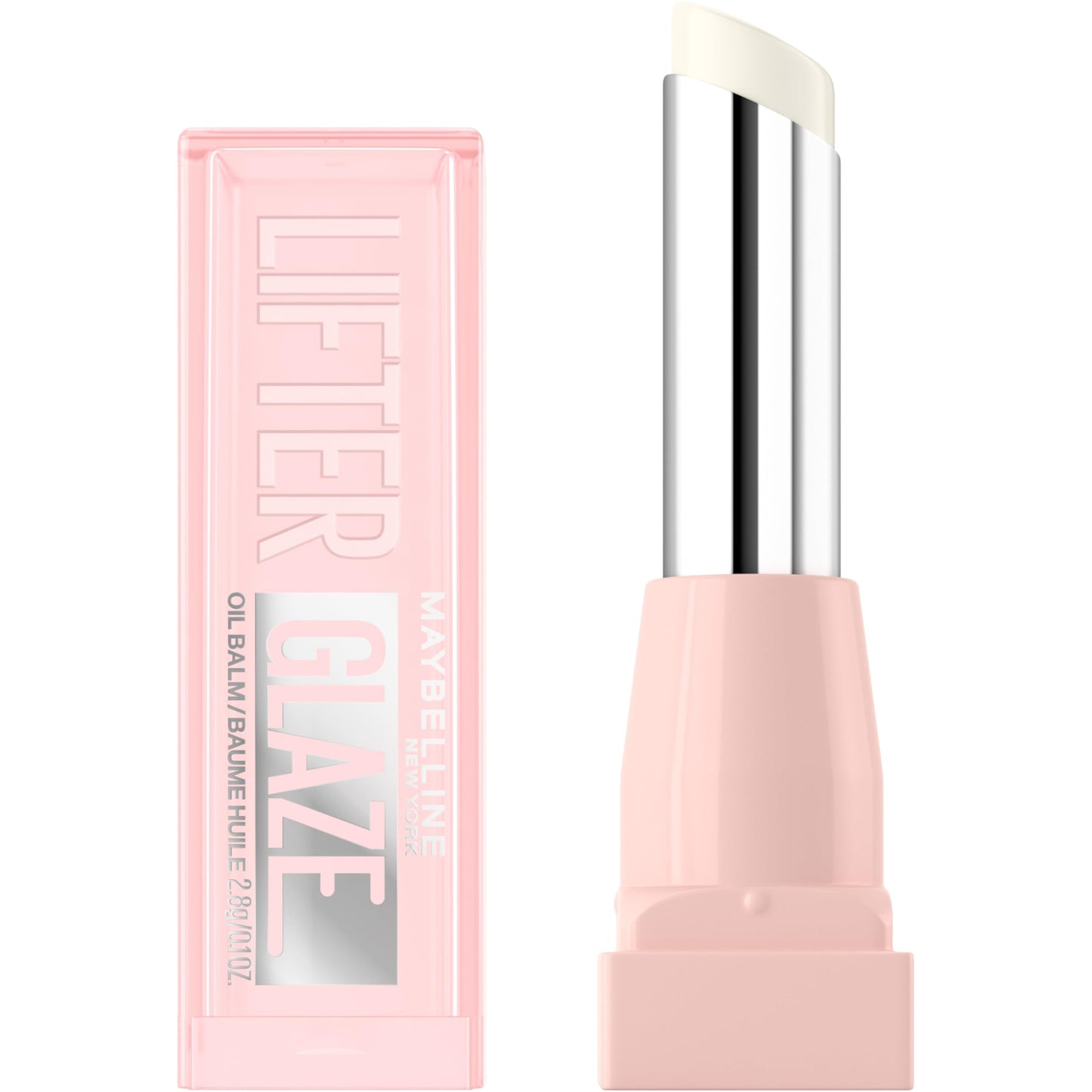 MAYBELLINE Lifter Glaze Oil Balm with Hyaluronic Acid and Hydrating Oil Blend, Lip Balm with 24HRs of Smooth, Moisturizing Shine, Clear Crave (Crystal