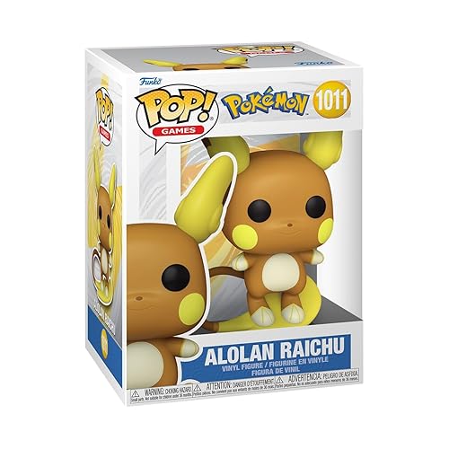 Funko Pop! Games: Pokemon - Raichu (Alolan) - Collectable Vinyl Figure - Gift Idea - Official Merchandise - Toys for Kids & Adults - Video Games Fans…