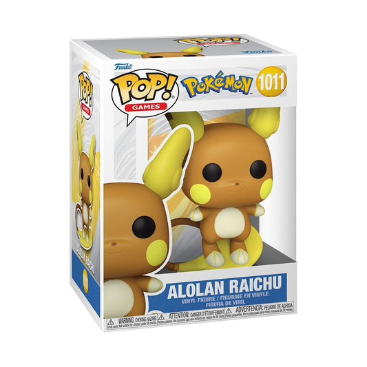 Funko Pop! Games: Pokemon - Raichu (Alolan) - Collectable Vinyl Figure - Gift Idea - Official Merchandise - Toys for Kids & Adults - Video Games Fans…