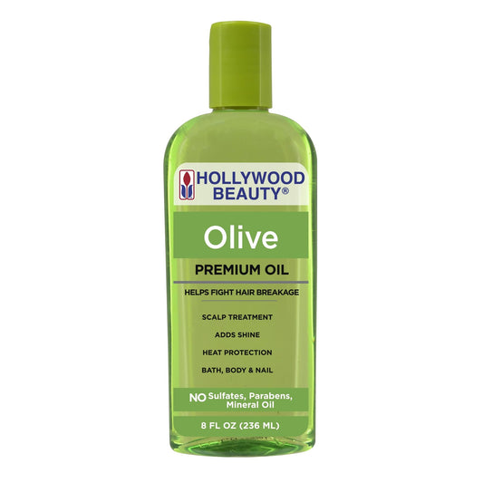 Hollywood Beauty Olive Oil ScalpTreatment, 8 oz (Pack of 4)