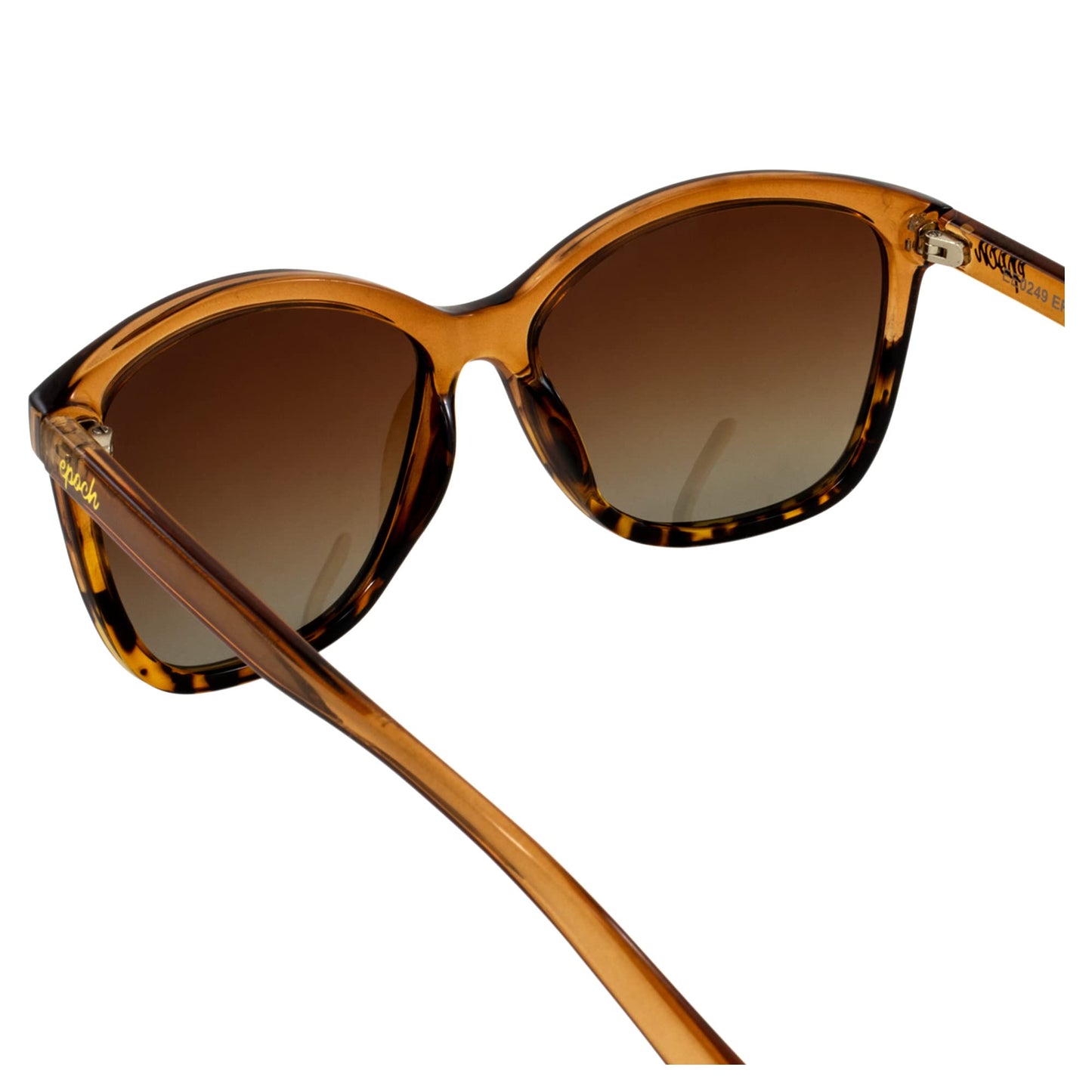 Epoch Eyewear Elizabeth Sunglasses for Women Tortoise/Brown Frame w/Brown Gradient Polarized Lens
