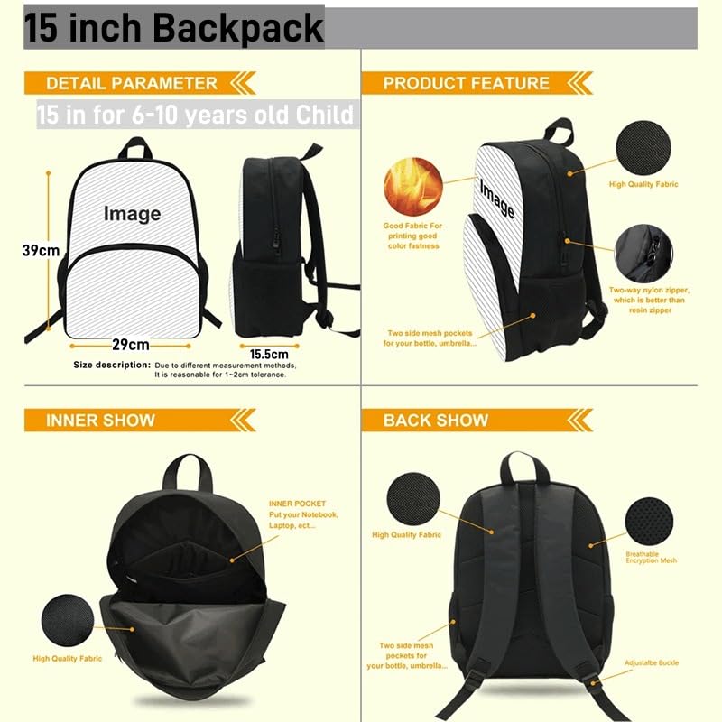 NxYmxgo School Backpack College Style Lightweight Backpack (color-1, Medium)