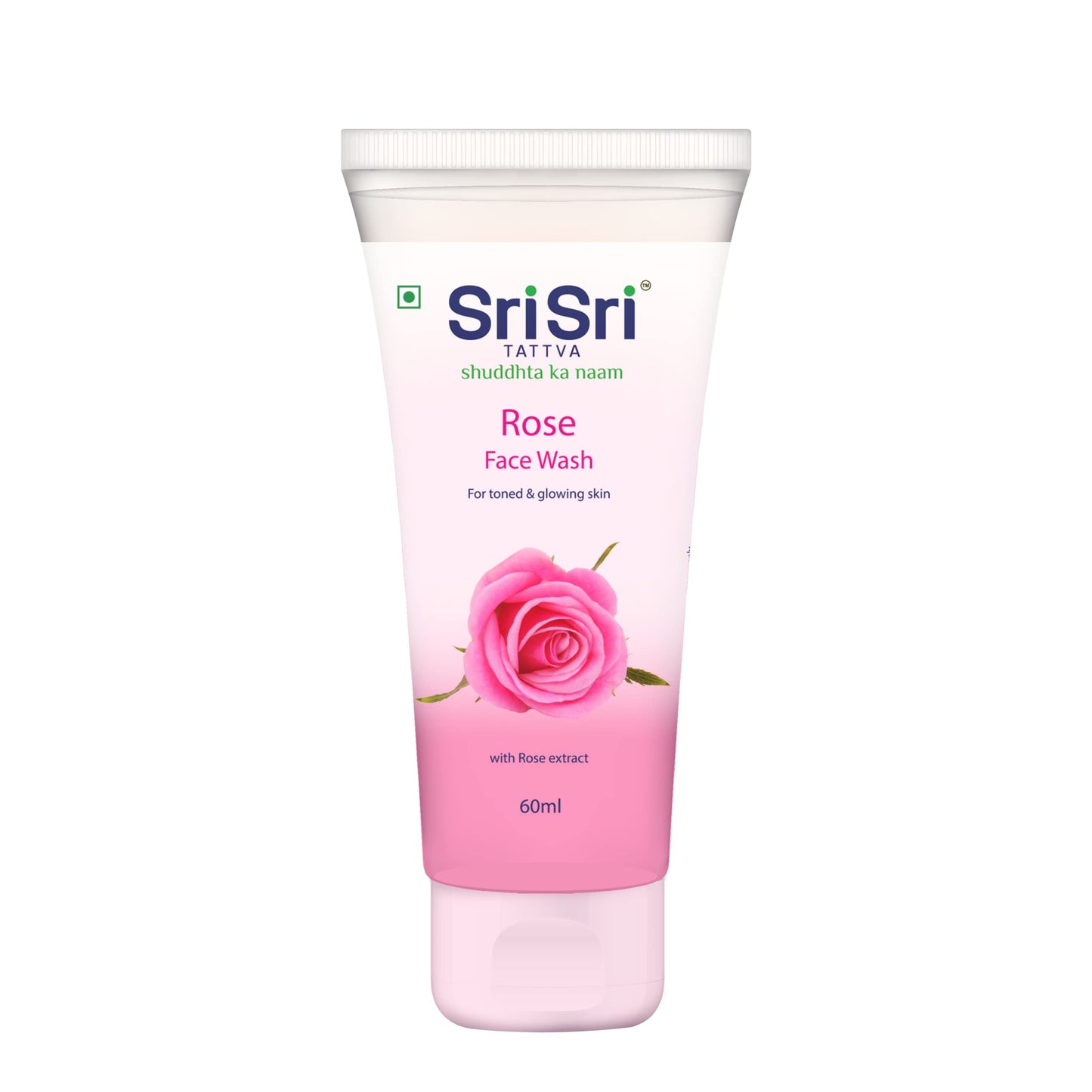 Sri Sri Ayurveda Rose Face Wash, 60ml
